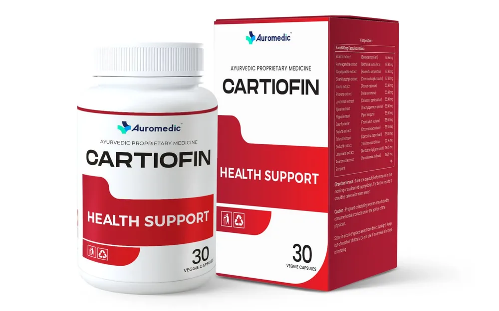 Cartiofin — Blood Pressure Balance for men, buy online in India