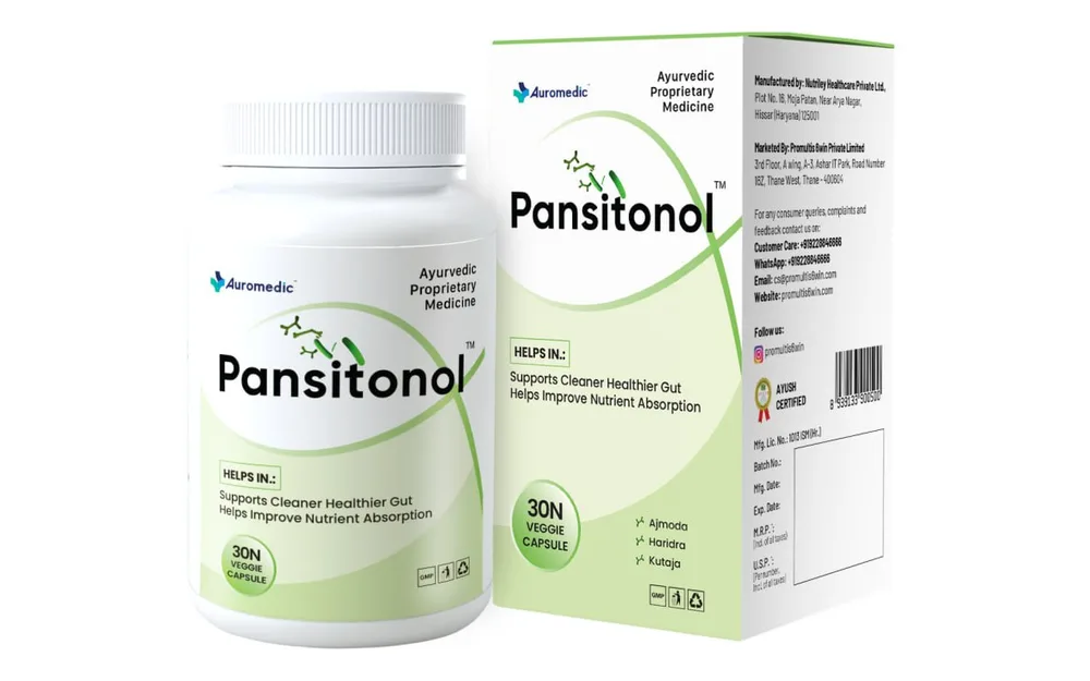 Pansitonol — Detox & Cleanse for men, buy online in India