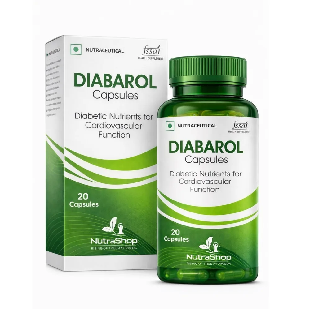 Diabarol pack — Diabetes Care, Natural Support for Balanced Glucose and Sustained Energy from ₹2490, available in India