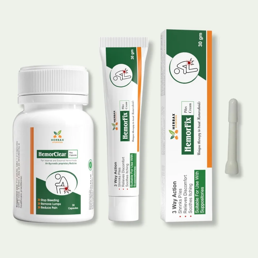 HemorFix Kit — Piles Relief for men, buy online in India